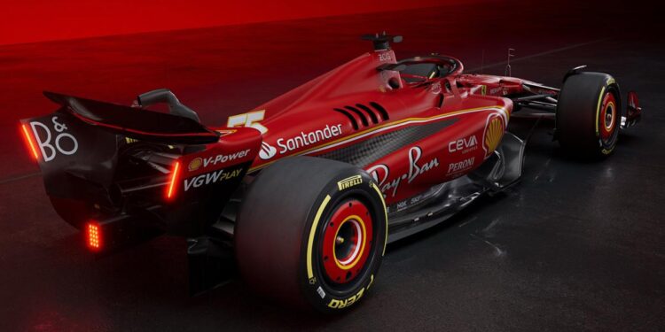 Presentaron la nueva Ferrari que afrontará la temporada 2024