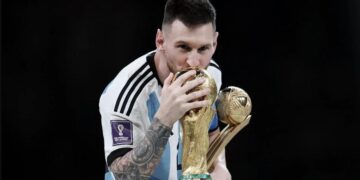 Messi se sumó a la celebración del Sub 23 con un posteo
