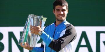 Carlos Alcaraz logró el bicampeonato en el Master 1000 de Indian Wells