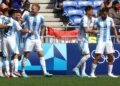 La Selección argentina Sub 23 le ganó a Ucrania y enfrentará a Francia en cuartos de final