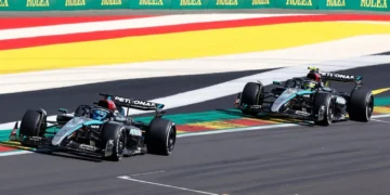 Hamilton se quedó con el triunfo en el GP de Bélgica tras la descalificación de Russell