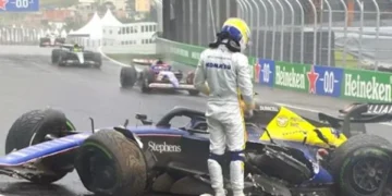 Colapinto luego del accidente que le impidió terminar la carrera en Brasil: “Fue un golpe muy duro, el auto se destrozó”