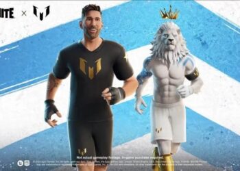 Fortnite sacó un aspecto de Lionel Messi