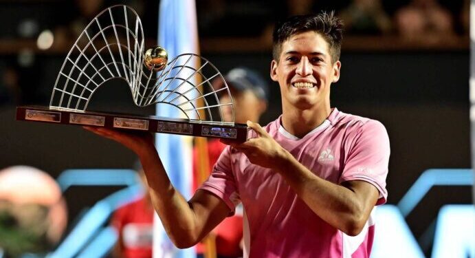 Un argentino bicampeón en el ATP de Río de Janeiro