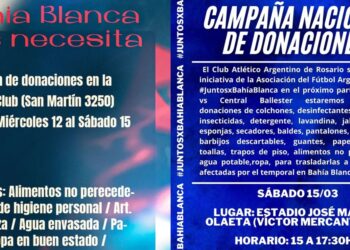 El Charrúa y El Sala también se suman: Todos por Bahía Blanca