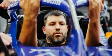 El “Kun” Agüero debutó en la Fórmula E y su equipo le hizo un curioso pedido