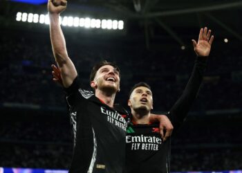 Adiós al rey: el Arsenal eliminó al Real Madrid en el Bernabéu y está en semifinales