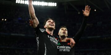 Adiós al rey: el Arsenal eliminó al Real Madrid en el Bernabéu y está en semifinales