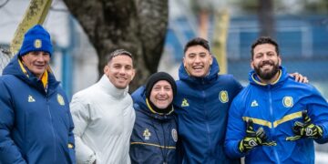 Amistoso con visita: Alejo Véliz presente en Arroyo Seco