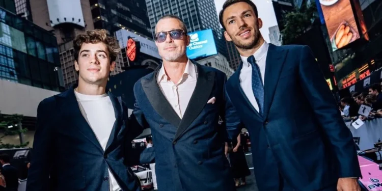 “Cada uno va con el +1 que puede”: Franco Colapinto estuvo presente en la premiere de la película de la F1