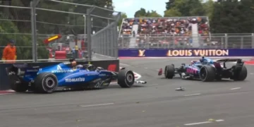 Colapinto, sobre el choque con Albon: “Perdí todo”