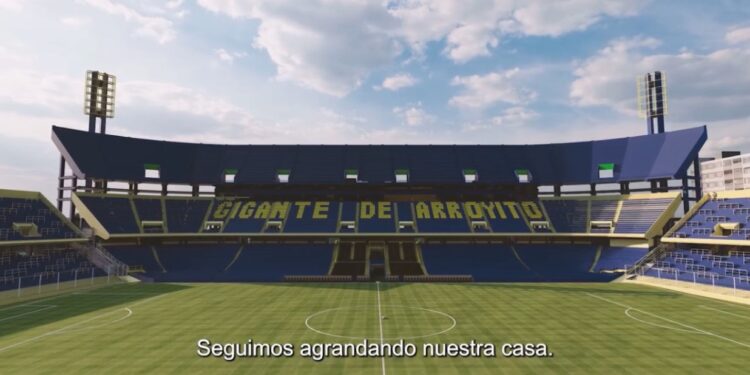 Rosario Central anunció la construcción de la tercera bandeja del Gigante de Arroyito
