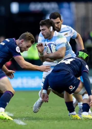Los Pumas le ganaron a Escocia con una gran remontada