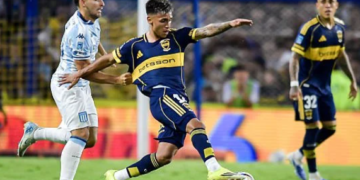 BOCA 0-0 RACING: MEJOR IMAGEN SOBRE EL FINAL