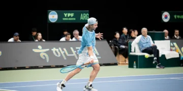 Copa Davis: Argentina perdió la serie 3-2 ante Corea del Sur y deberá jugar el repechaje para no descender