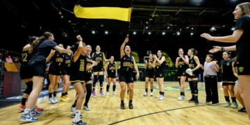 Las Rockeras ganaron y se aseguró el uno en la Conferencia Sur con presencia rosarina