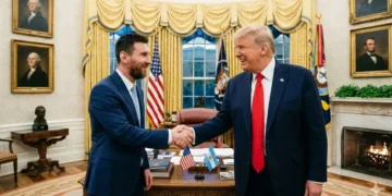 Messi en la Casa Blanca: el gesto que detuvo a Washington