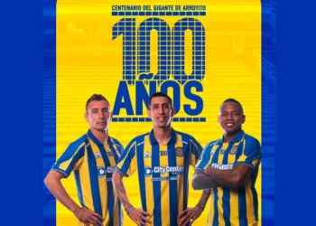 Rosario Central presentó su nueva camiseta en homenaje al centenario del Gigante
