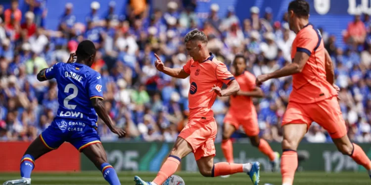 España: Barcelona le ganó al Getafe, sumó su tercer triunfo al hilo y se encamina al título de LaLiga