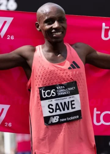 Histórico: Sabastian Sawe rompió la barrera de las dos horas y batió el récord mundial de maratón