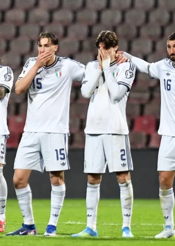 Repechaje Europeo: Italia se quedó afuera del Mundial por tercera vez consecutiva