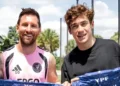 Franco Colapinto cumplió su sueño y se encontró con Lionel Messi en Miami