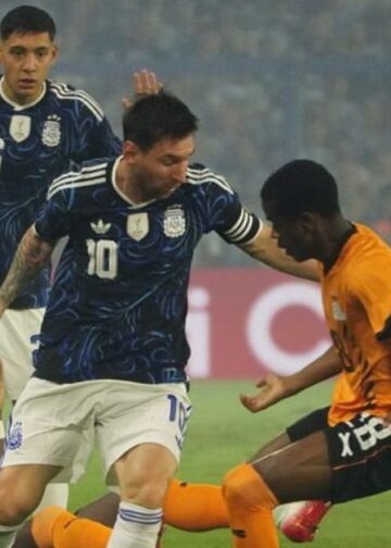Argentina goleó a Zambia en su despedida del país antes del Mundial
