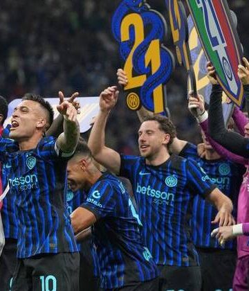 El Inter de Milán le ganó al Parma y salió campeón de la Serie A