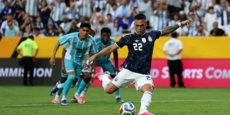 Sin Messi, Argentina le ganó a Honduras en un amistoso previo al Mundial