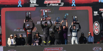 En Rosario, Luciano González ganó por primera vez en la Clase 3 del Turismo Pista