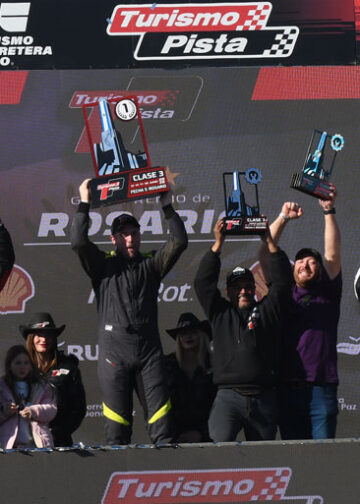 En Rosario, Luciano González ganó por primera vez en la Clase 3 del Turismo Pista