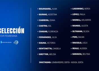 Con presencia santafesina hay Preselección femenina para los dos torneos que se vienen