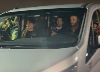 Lionel Messi llegó a Rosario para pasar unos días con su familia