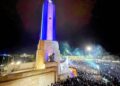 Fuegos artificiales y festejos en distintos puntos del país: la gente salió a respaldar a la Selección