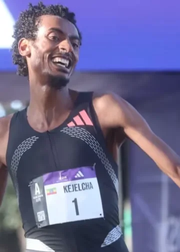Yomif Kejelcha hizo historia en Buenos Aires: nuevo récord mundial en la media maratón