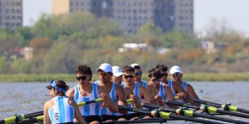 Rosario volvió a subir al podio: medallas de plata para remeros de la ciudad en los Juegos Suramericanos