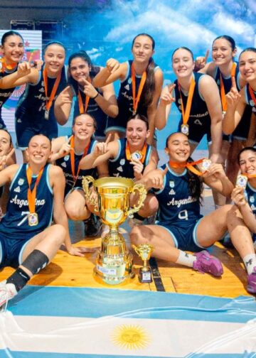 Con presencia Rosarina la Selección U15 Femenina campeona de la Copa Kenia-Comercial Eldorado