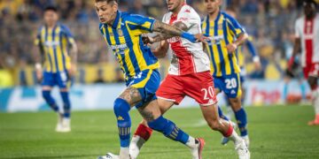 Rosario Central le ganó a Huracán para afianzarse en la Tabla Anual