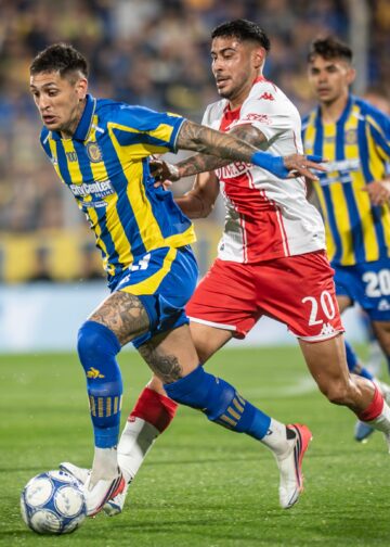 Rosario Central le ganó a Huracán para afianzarse en la Tabla Anual